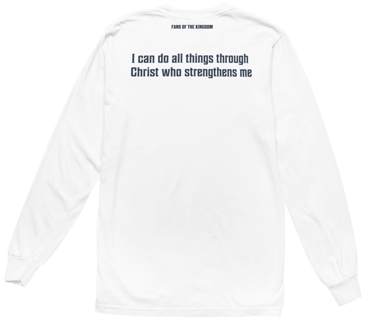 Philippians 4:13 Long Sleeve Tee