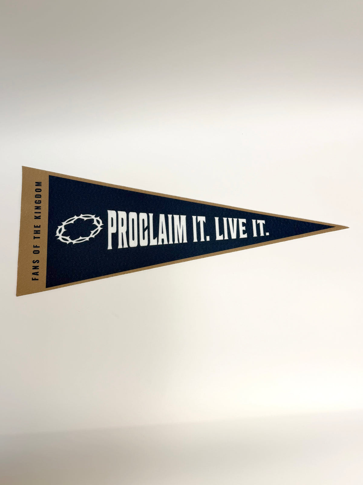Proclaim It Live It Sports Pennant
