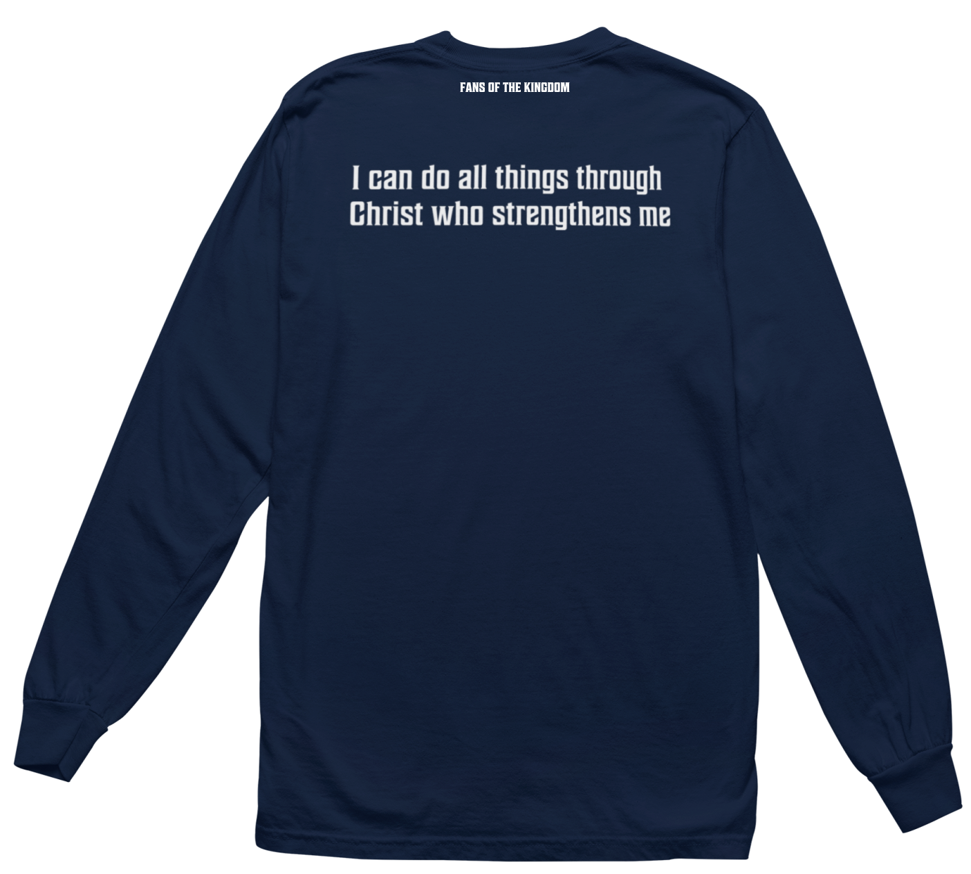 Philippians 4:13 Long Sleeve Tee