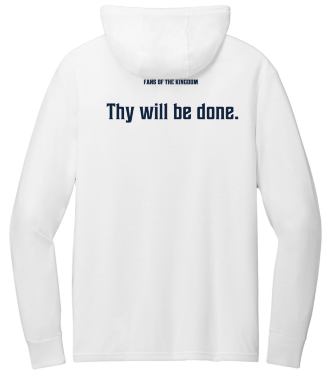 Thy Will Be Done Lightweight Hoodie Tee