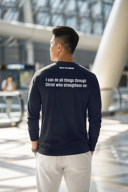 Philippians 4:13 Long Sleeve Tee